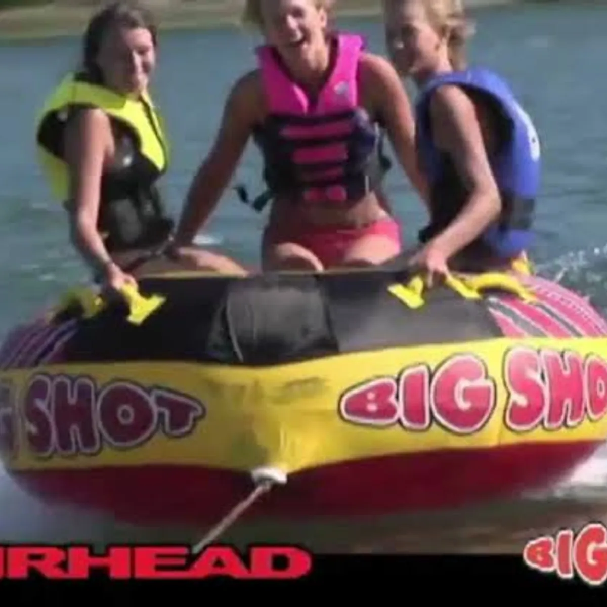 GENERICO - Inflable Air Head Big Shot Nuevo Deslizador Jalar Moto Agua