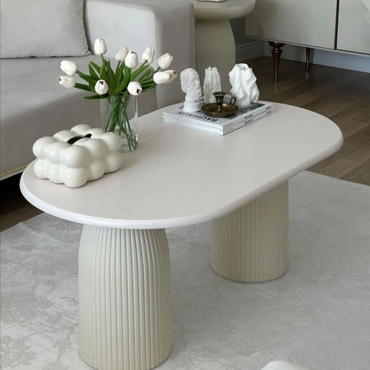 STIL NOVO - MESA DE CENTRO MARQUIS MARFIL