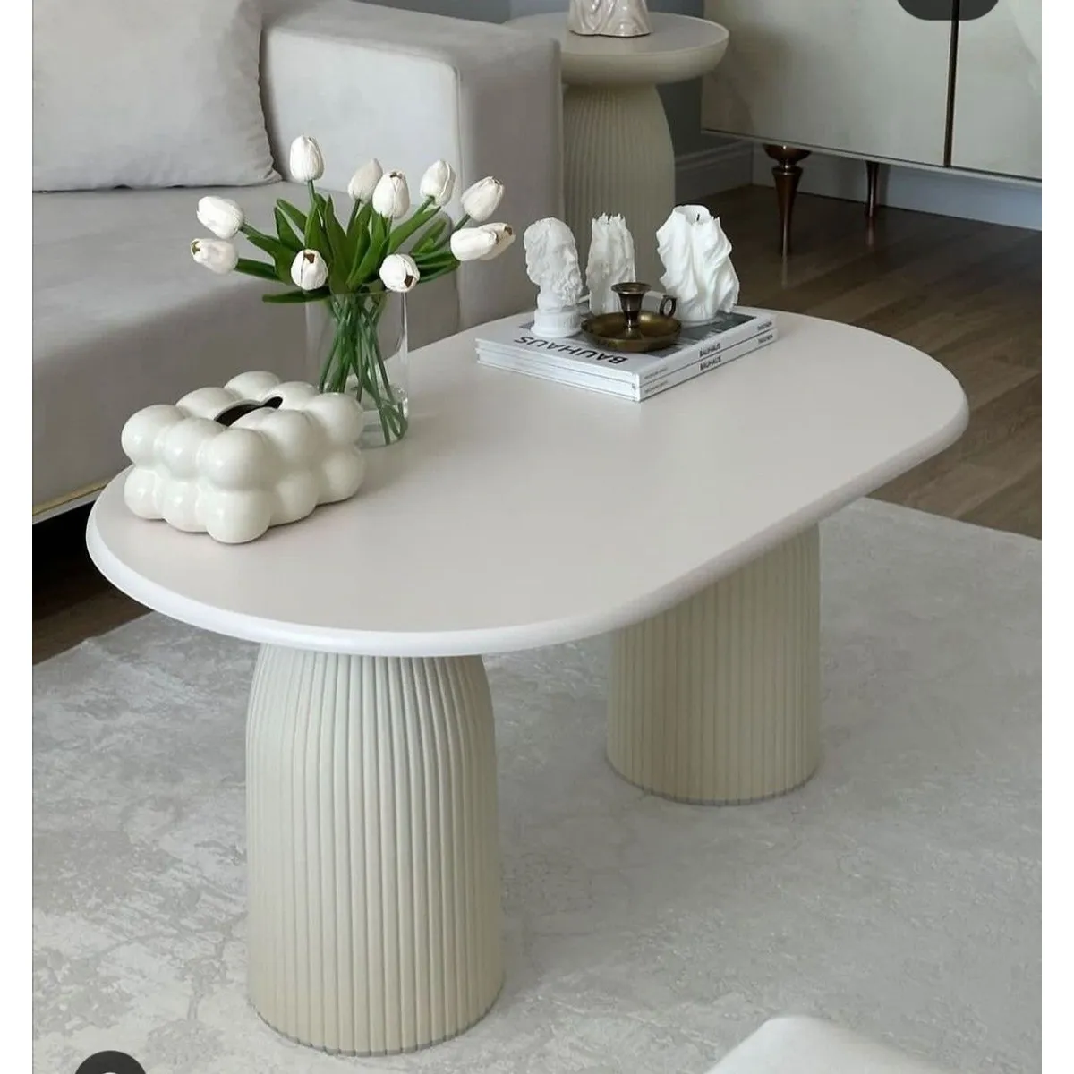 STIL NOVO - MESA DE CENTRO MARQUIS MARFIL