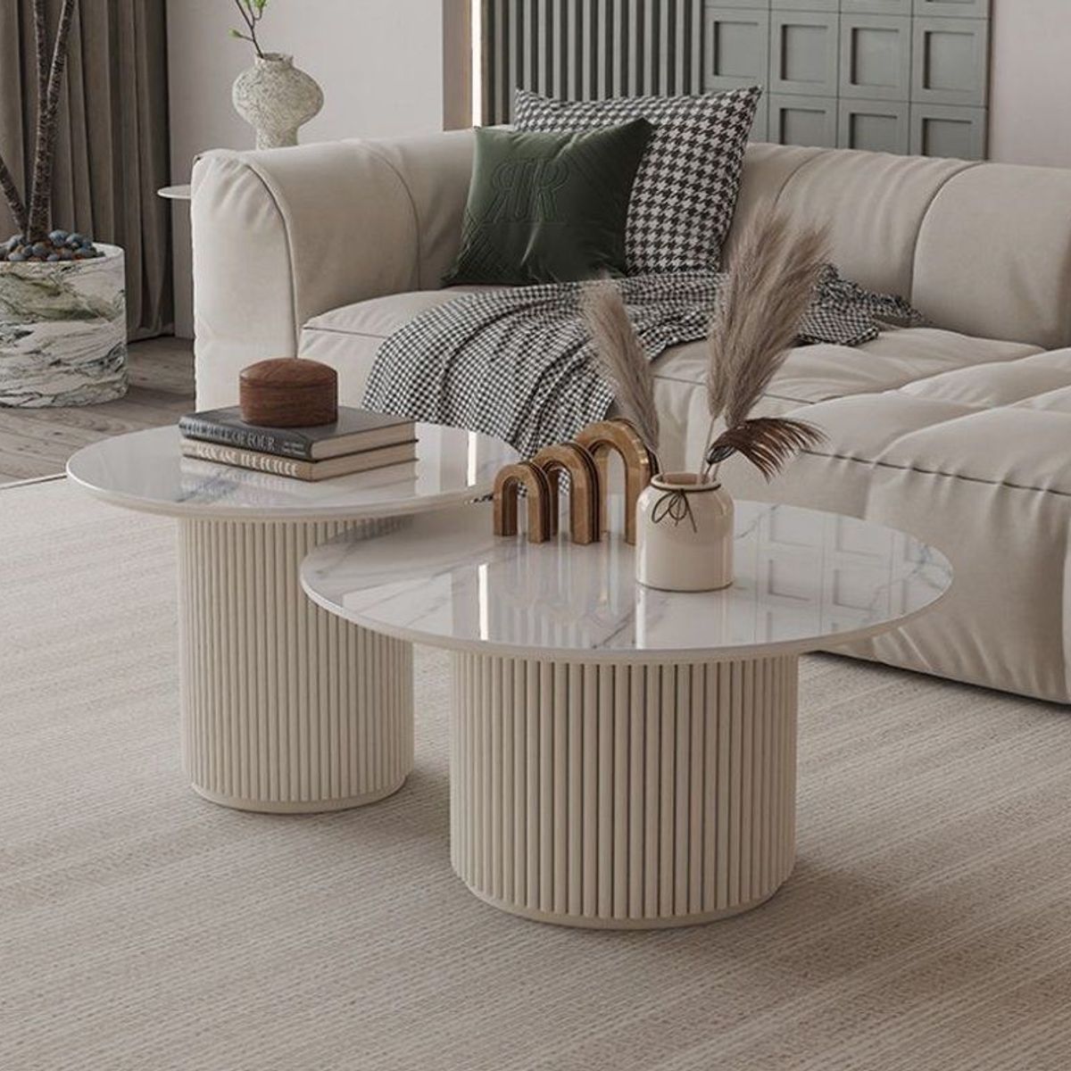 STIL NOVO - MESA DE CENTRO FJORD MARFIL