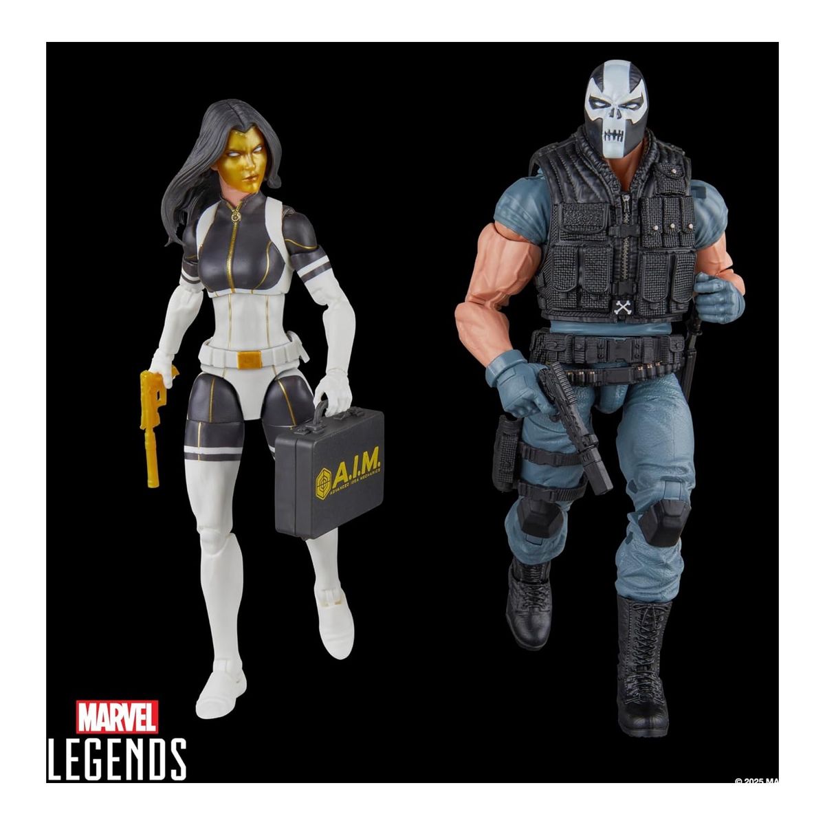 MARVEL - Pack 2 figuras Marvel Legends Madame Masque & Crossbones