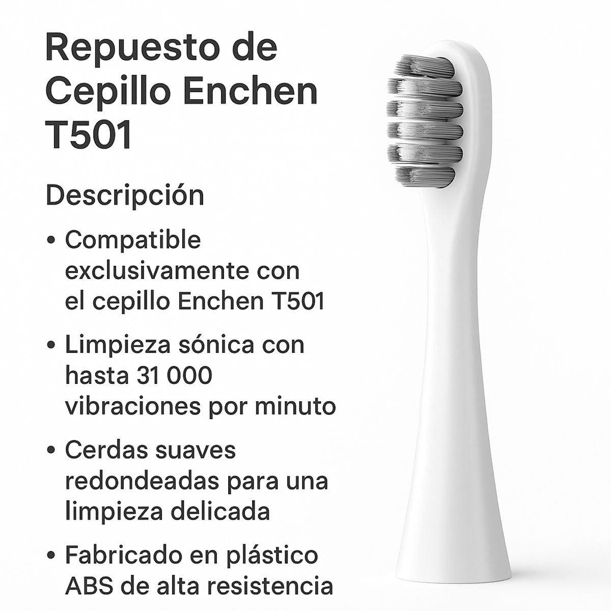 ENCHEN - Repuesto de Cepillo Enchen T501