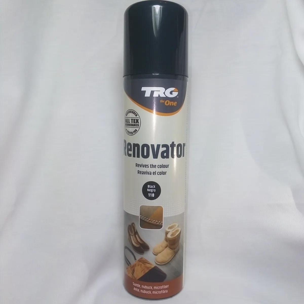 GENERICO - RENOVADOR NEGRO GAMUZA NOBUCK / AEROSOL 250 ML / EUROPA