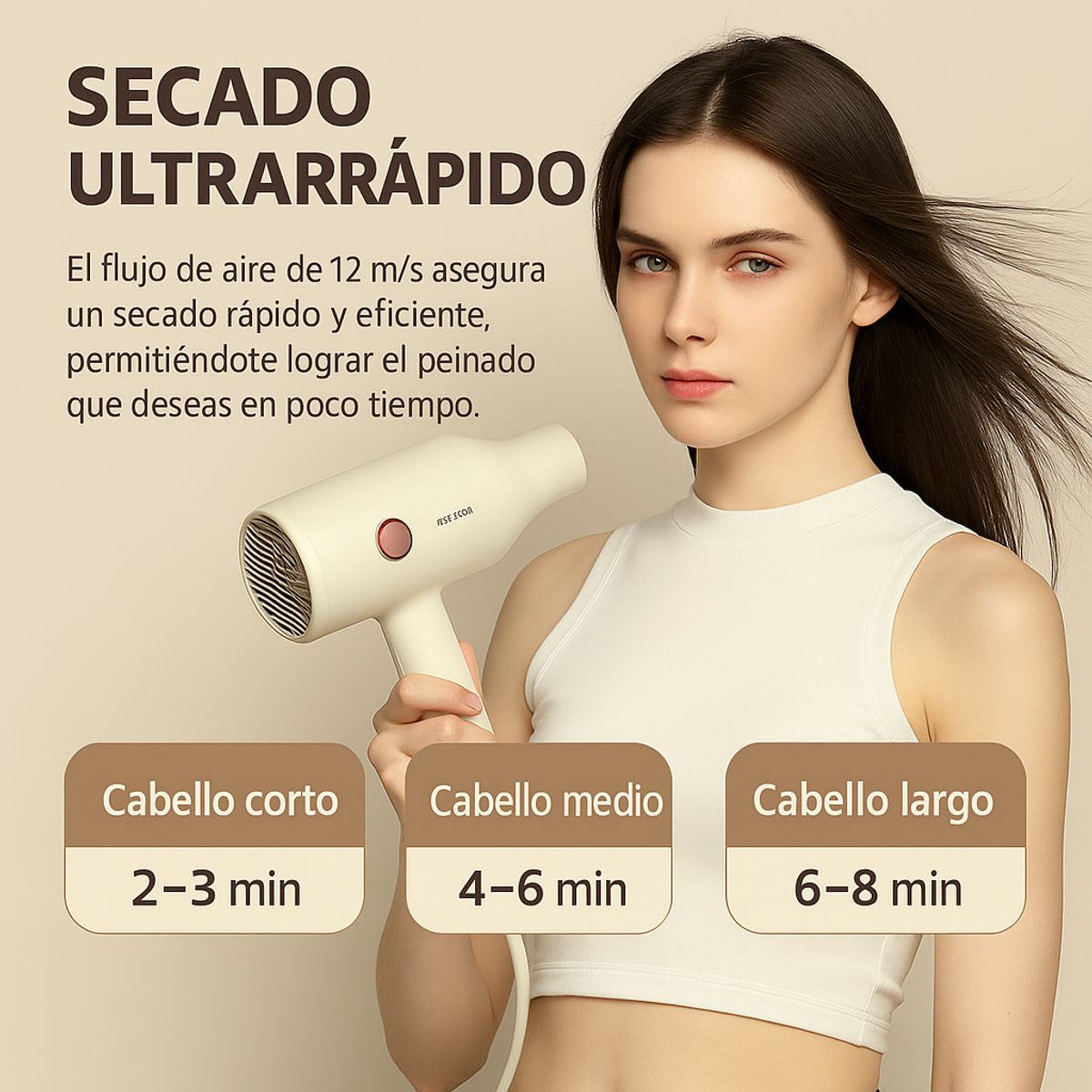 ENCHEN - Secador de Cabello Enchen AIR 7