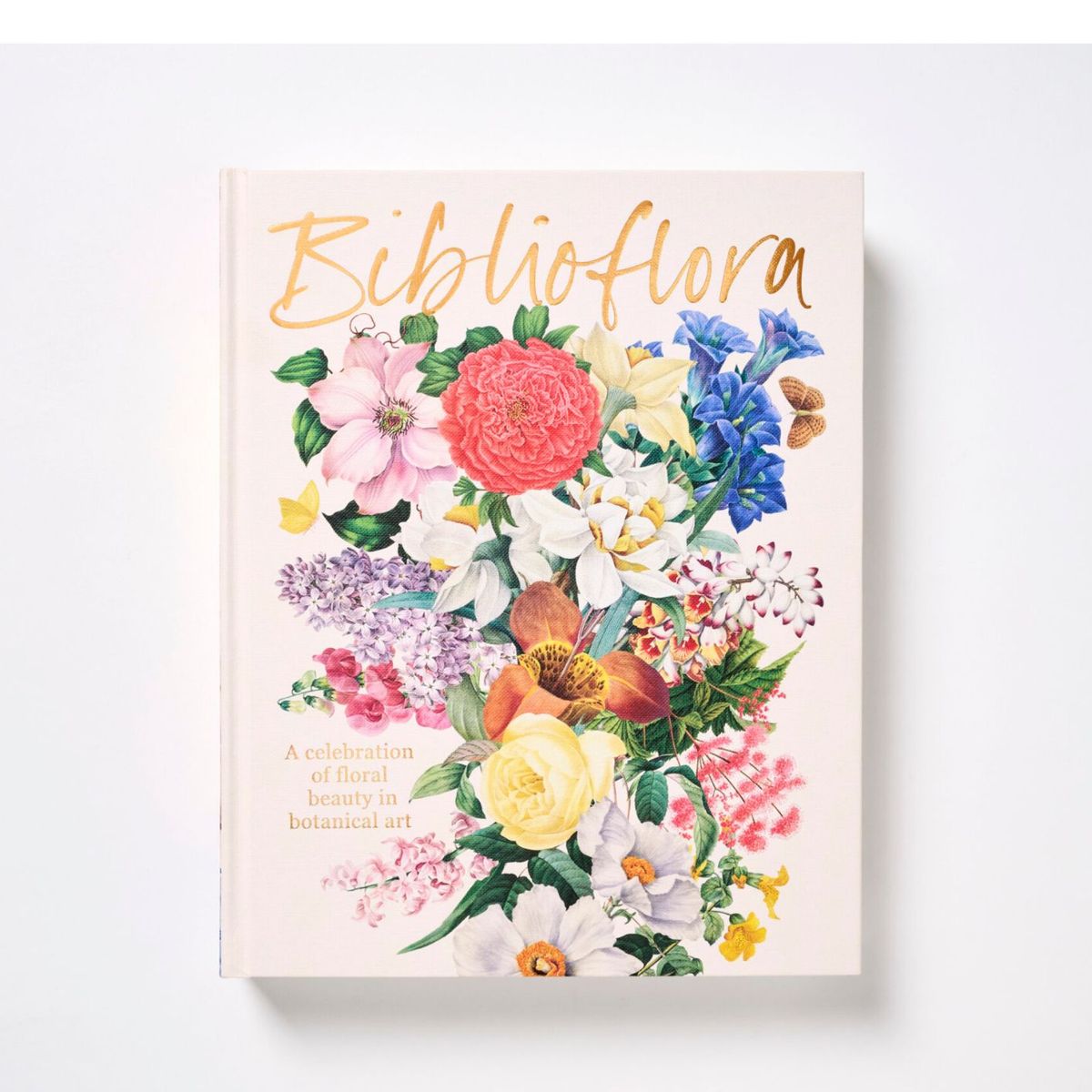 GENERICO - Biblioflora A Celebration of Floral Beauty in Botanical Art en Inglés Libro de decoración