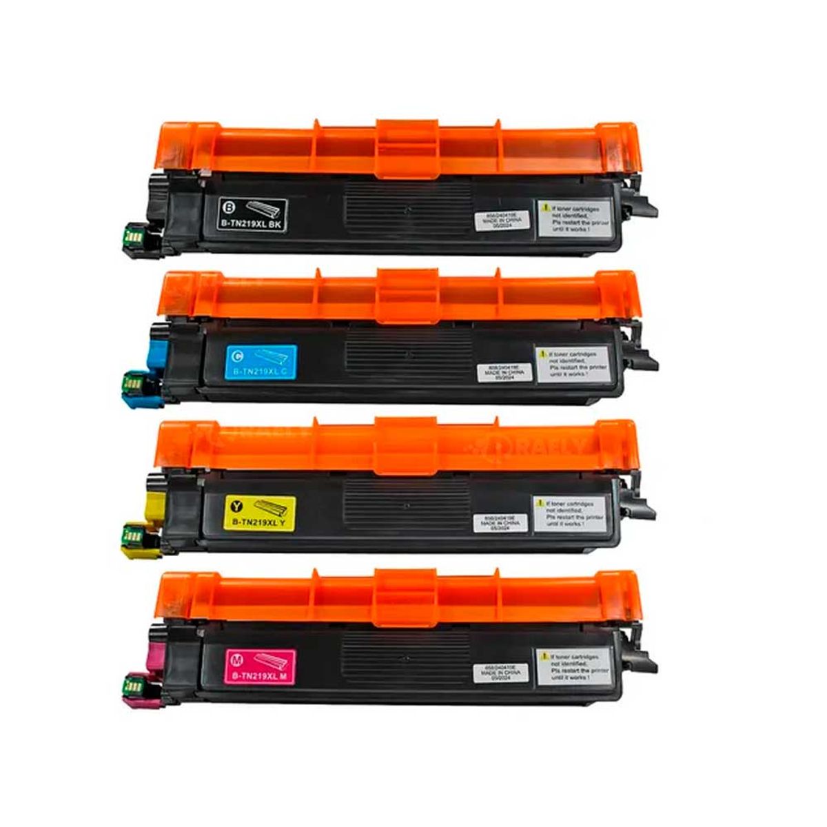 GENERICO - Pack TN-219XL Compatible Brother de Alta Capacidad Viene 4 Colores kit