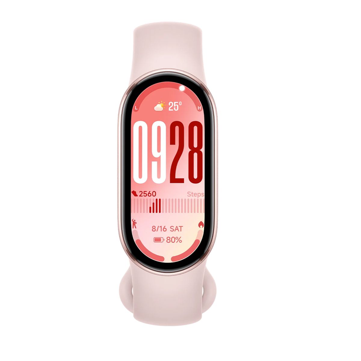 XIAOMI - RELOJ Smart Band 10 Xiaomi  AMOLED, 60 Hz, 5ATM - ROSADO