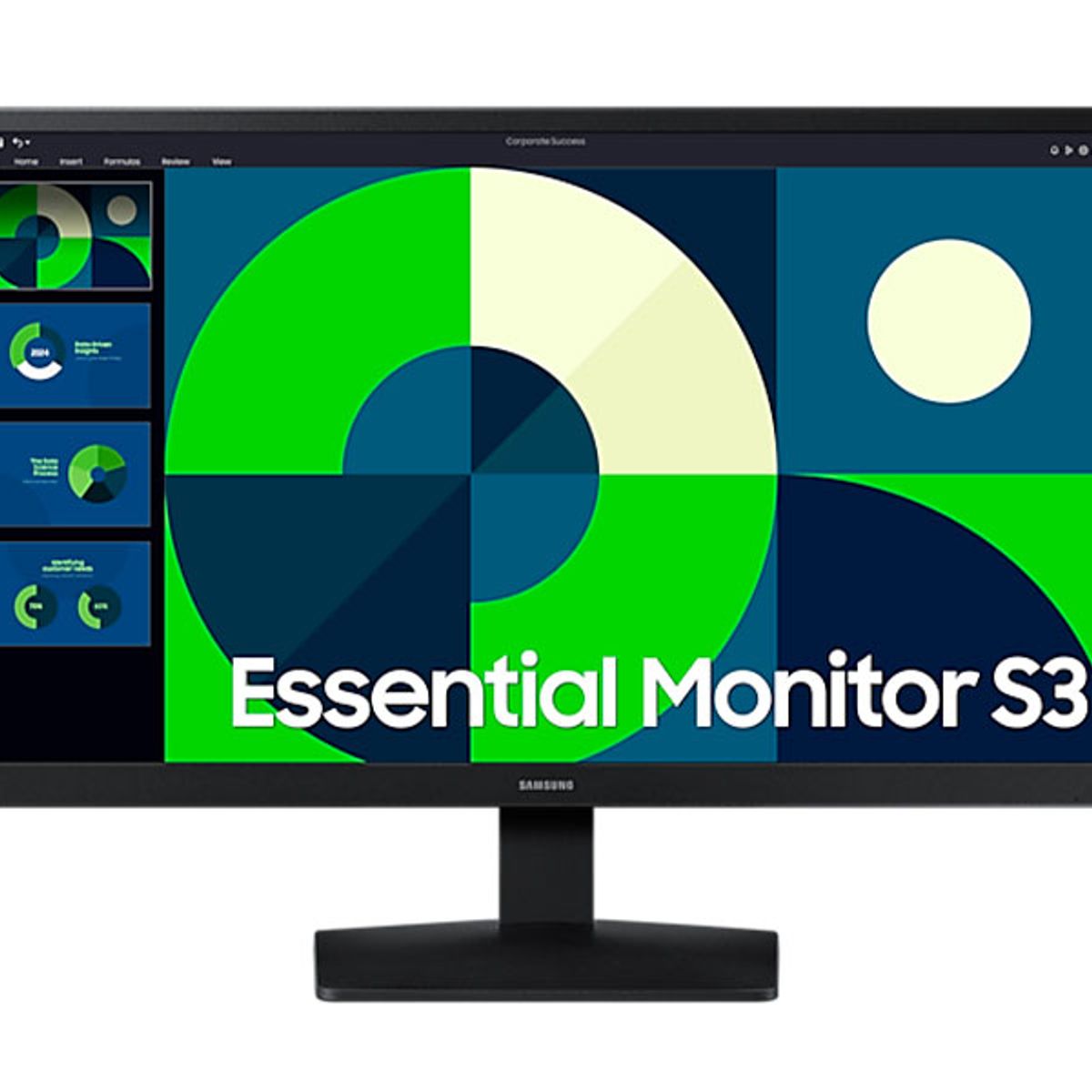 SAMSUNG - Monitor Samsung LS22D310EALXPE 22Pulgadas Plano Full HD HDMI 75Hz 5ms