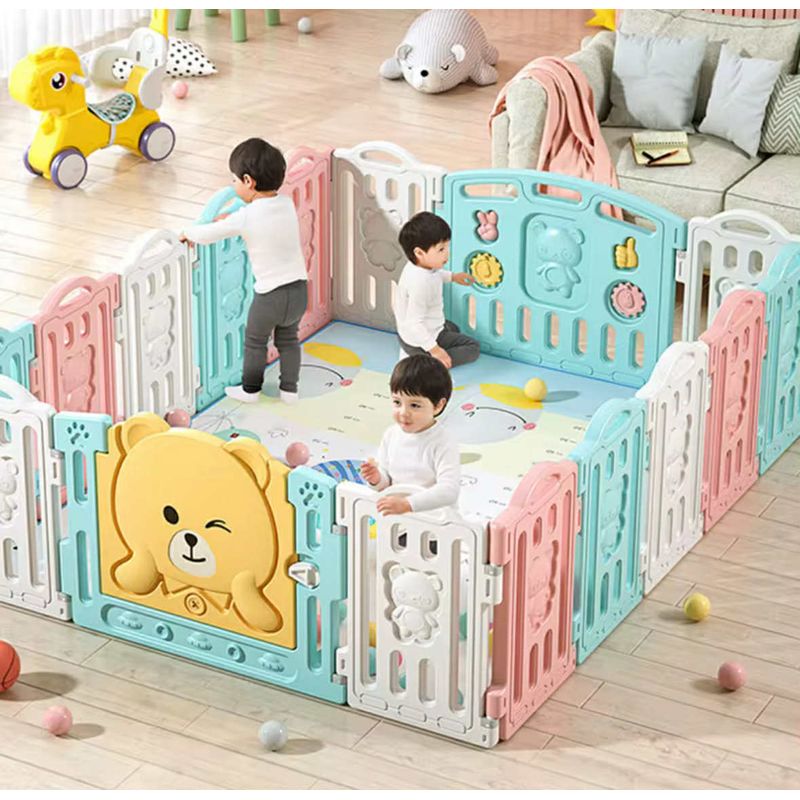 GENERICO - Corral Plegable de Juegos Grande 190cm para Bebe Niños