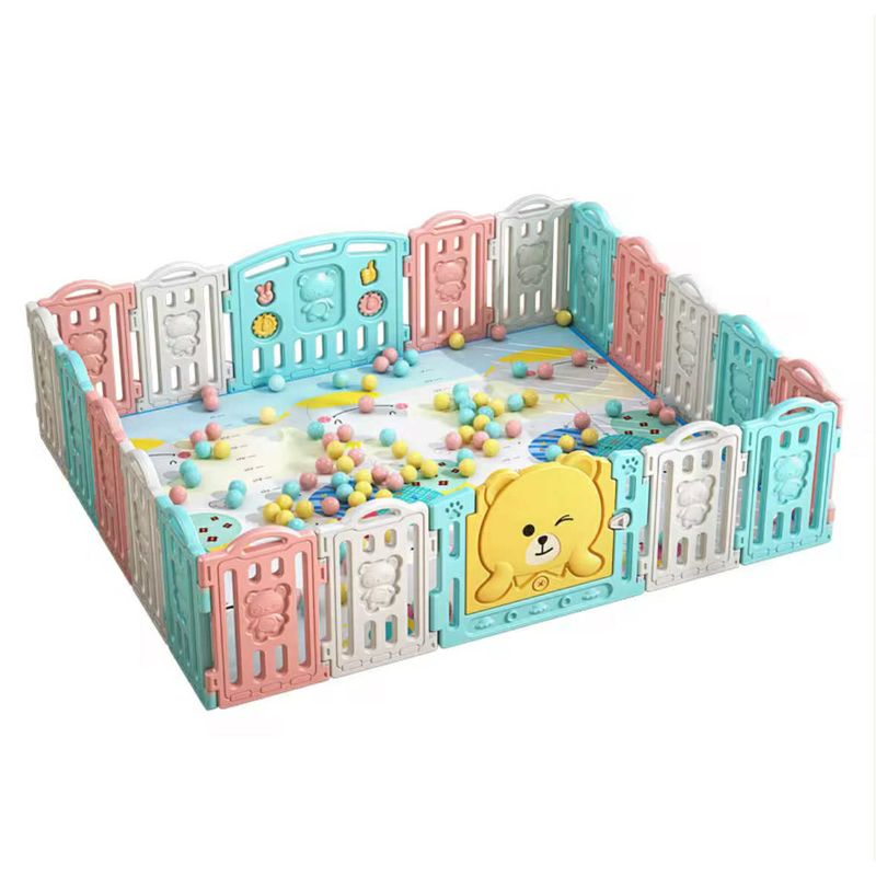 GENERICO - Corral Plegable de Juegos Grande 190cm para Bebe Niños
