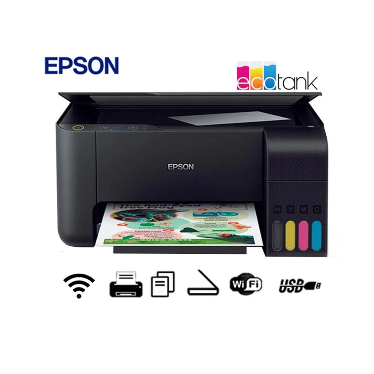 ASUS - Combo Laptop Asus Vivobook 156 Core i3 256GB 8GB y Impresora EPSON L3250