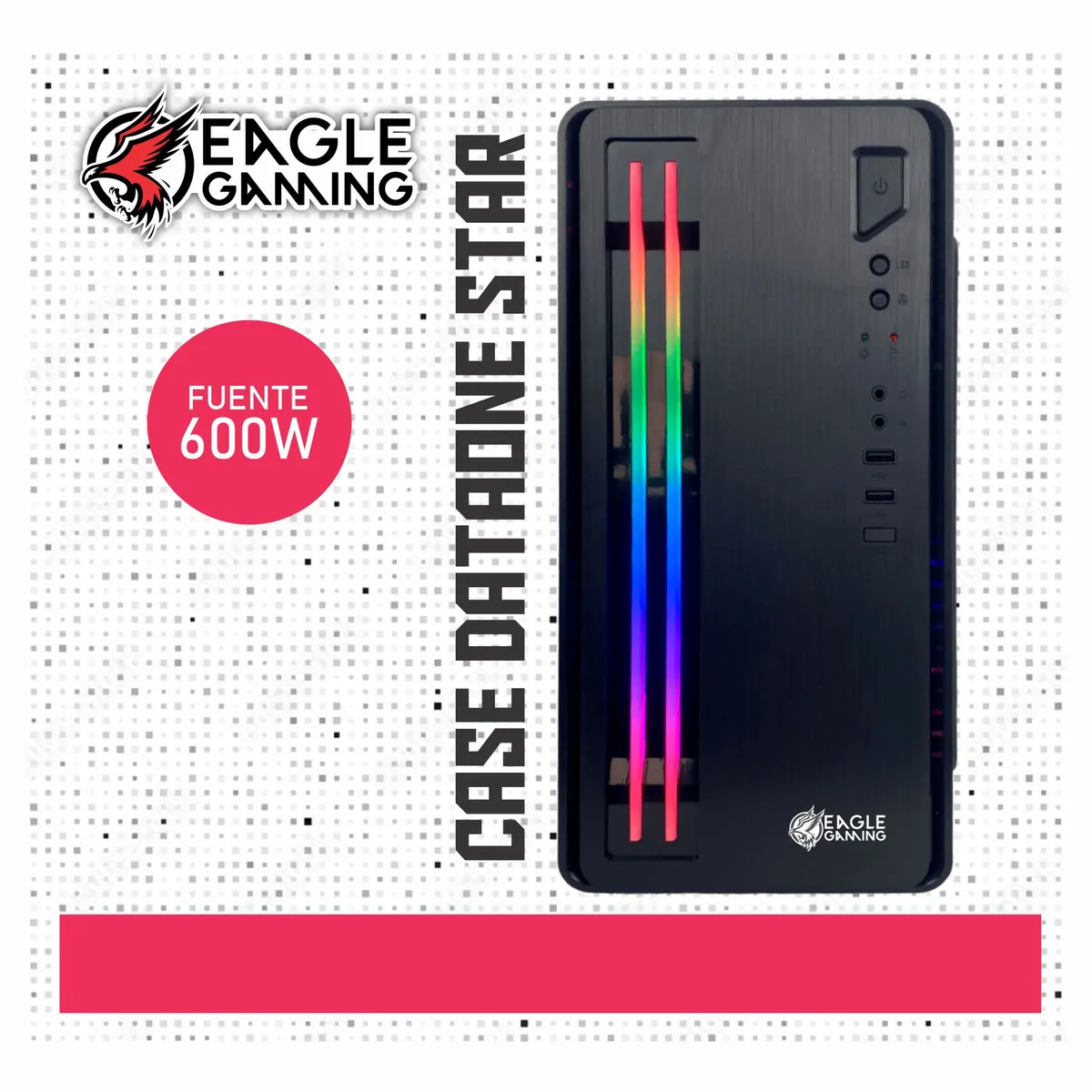 AMD - COMPUTADORA PC RYZEN 5 2400G RAM 16GB + SSD 5000GB + GRAFICA VEGA 11 2GB