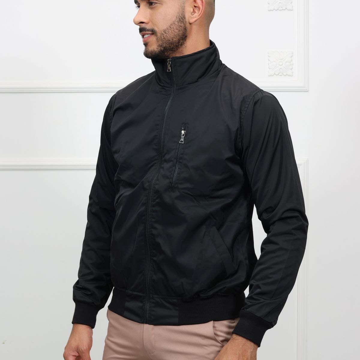 GENERICO - Casaca Casual Hombre HEDS - Negro