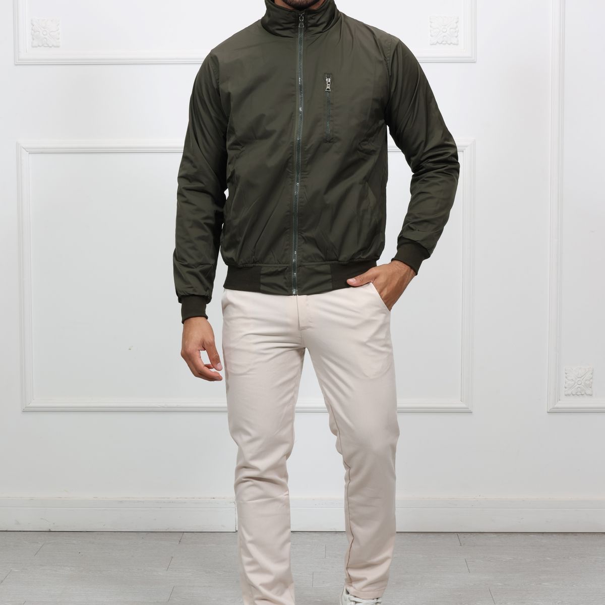 GENERICO - Casaca Casual Hombre HEDS - Verde militar