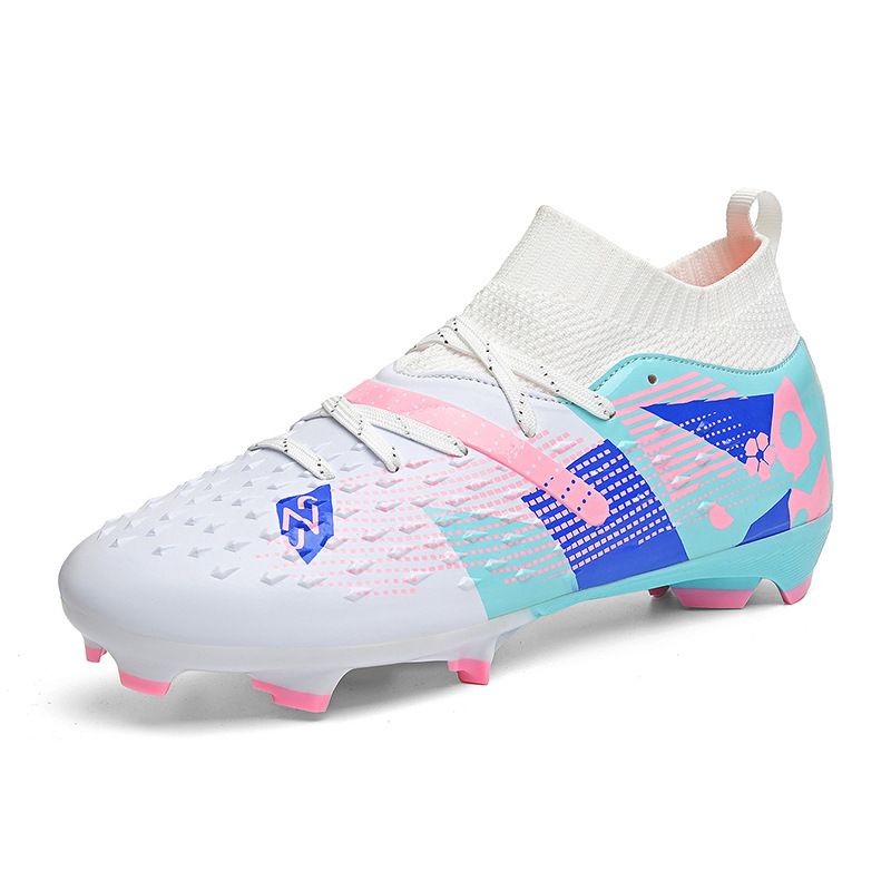 DANWEILE - Zapatillas fútbol caña alta para entrenamiento de estudiantes jóvenes