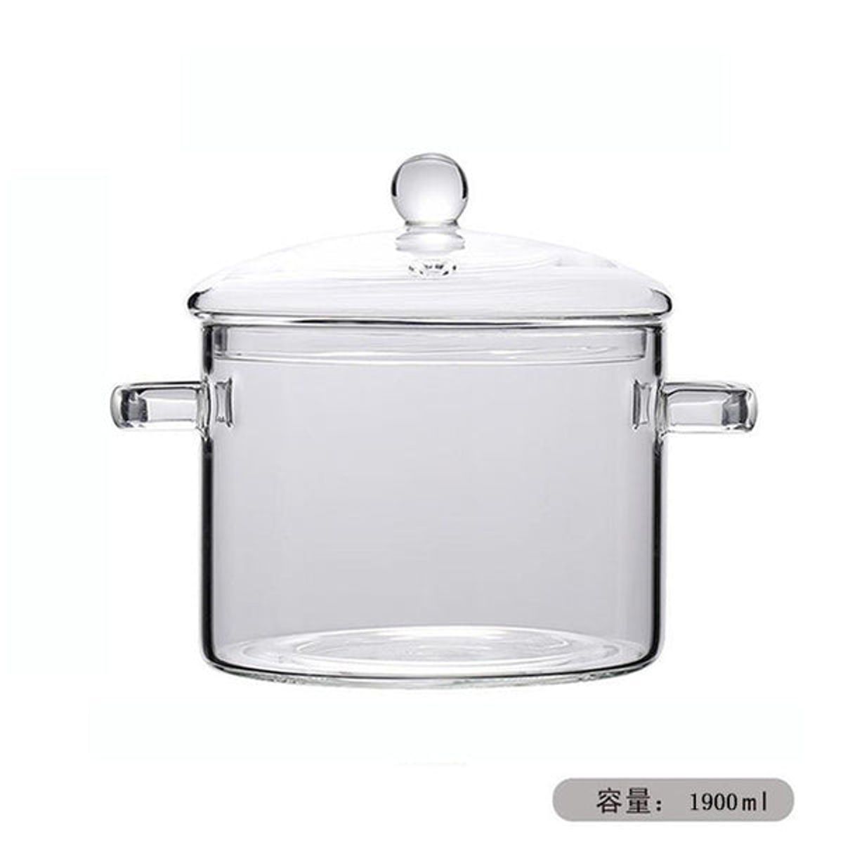 PIA COPELLO STORE - Olla de Vidrio 1.9L  Pia Copello Store