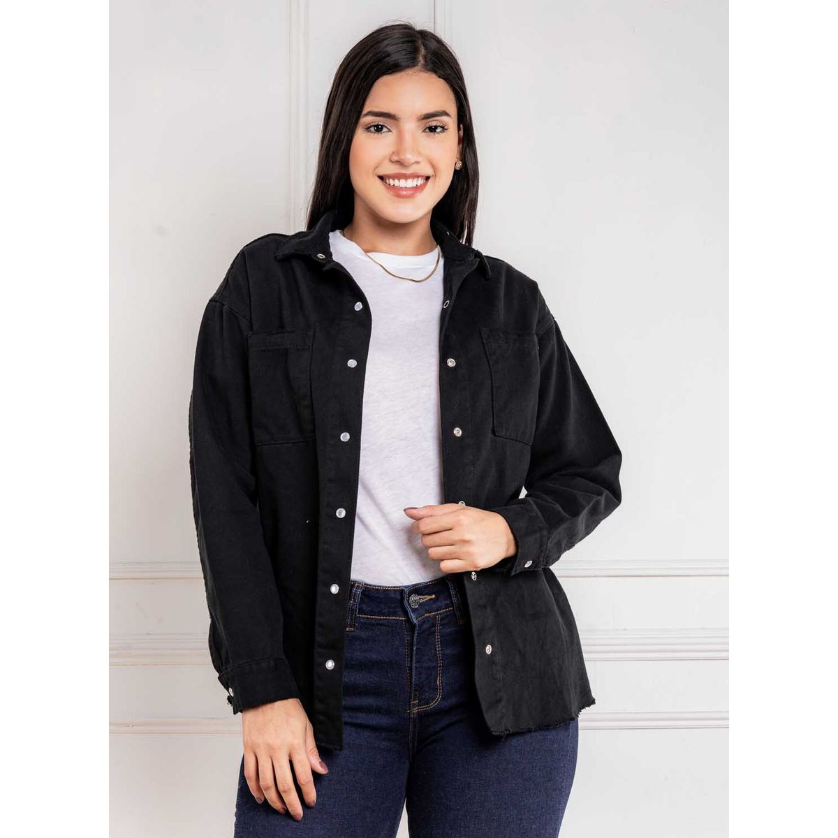 JAROLA - Camisaco Bull Denim Jarola Olivia