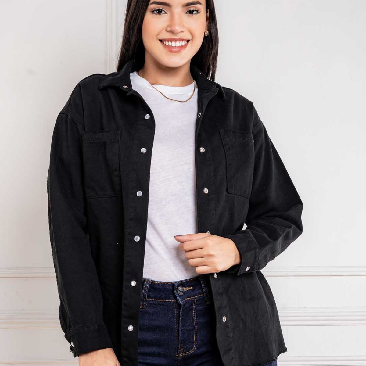 JAROLA - Camisaco Bull Denim Jarola Olivia