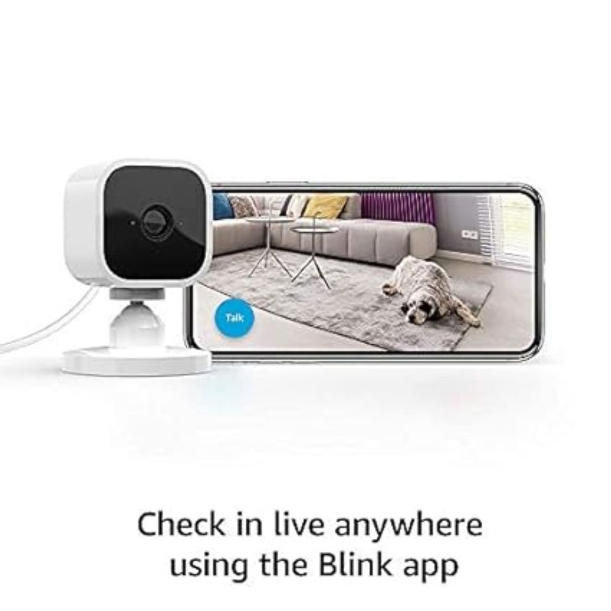 BLINK - Blink Mini – Pack de 2 Cámaras HD con Visión Nocturna y Detección de Movimiento