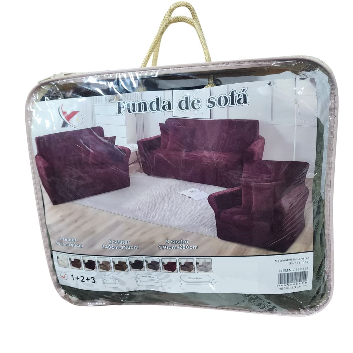 GENERICO - Funda con relieve diseño de hojas super suave - VERDE OSCURO P7