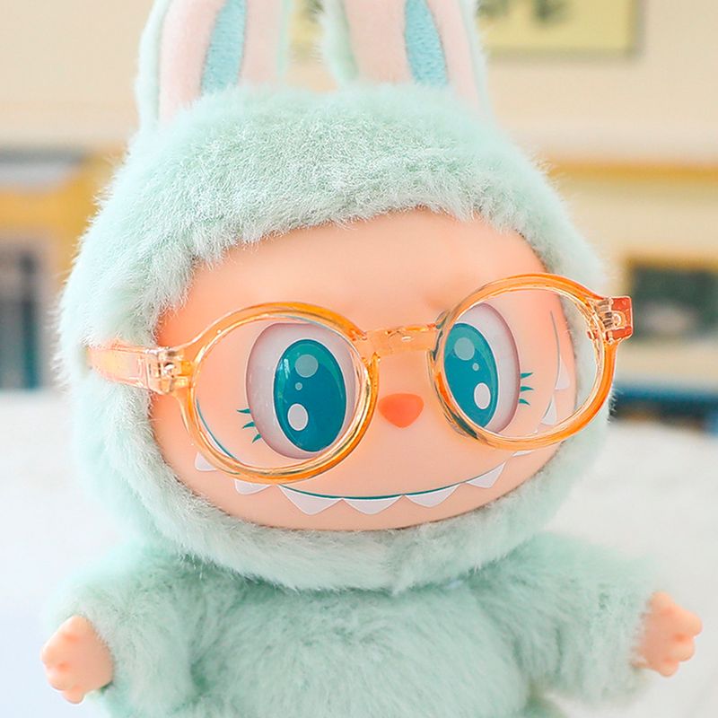 POP MART - Accesorio Labubu Gafas de Montura Naranja
