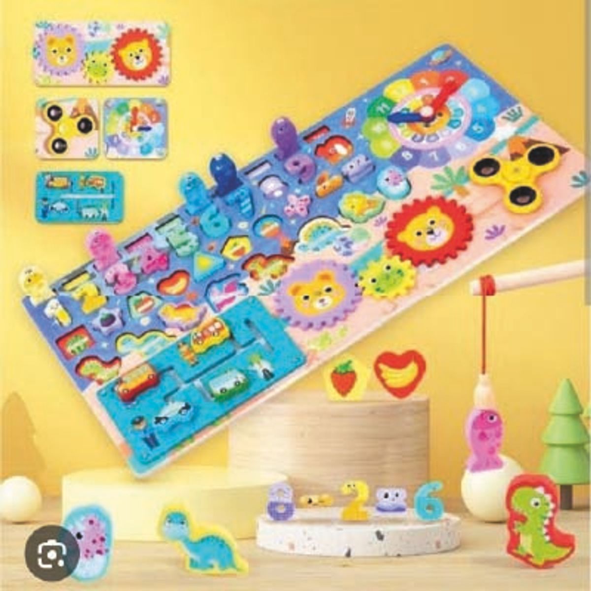 GENERICO - Tablero Montessori 10 en 1