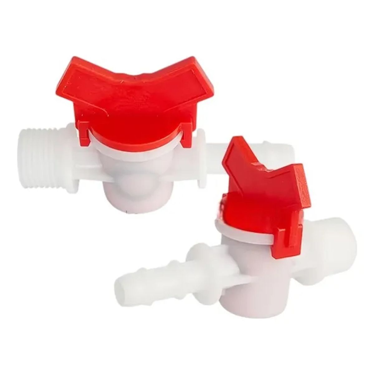 PACK X6 LLAVE DE PASO CON ROSCA PARA MANGUERA 8MM, marca GENERICO - Foto Principal
