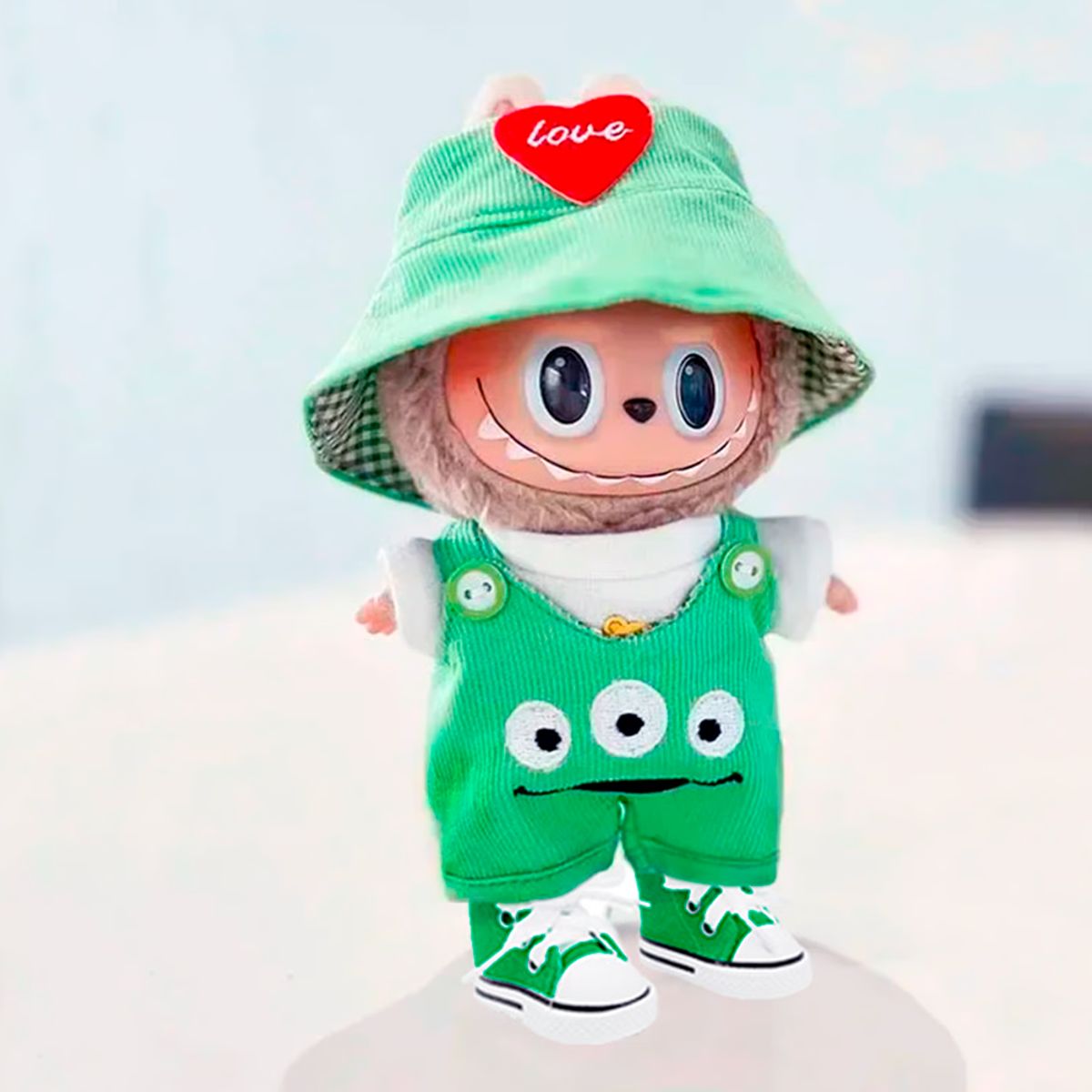 POP MART - Zapatillas Color Verde Labubu