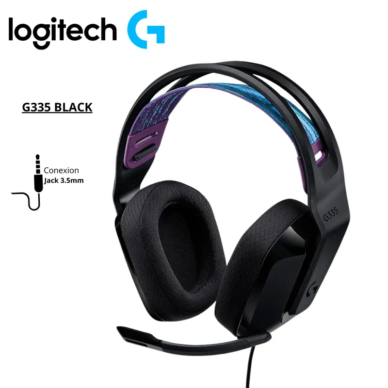 LOGITECH - Audífono con Micrófono Logitech G335 Black