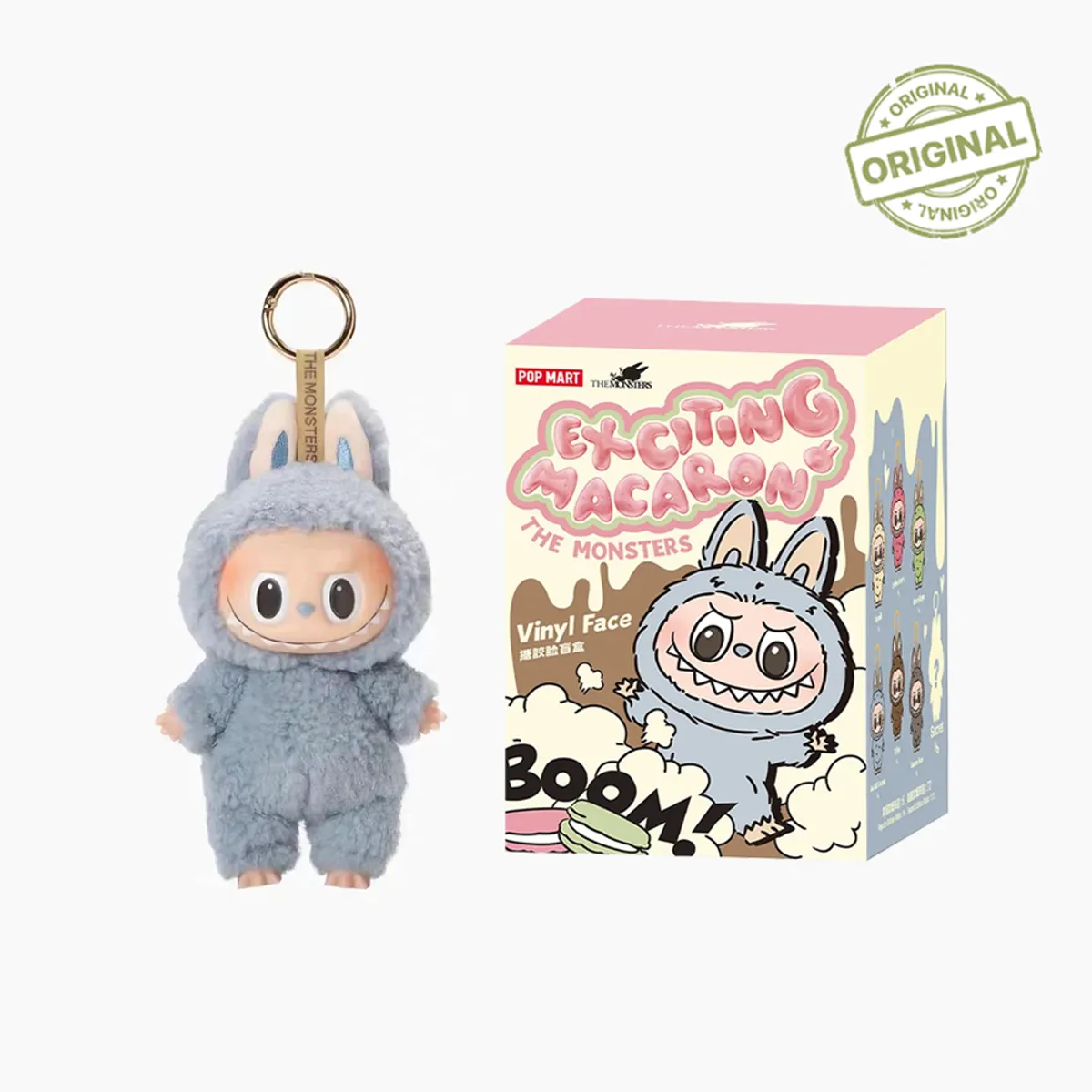 POP MART - Labubu Exciting Macaron - Blind Box 100% Original Caja al azar