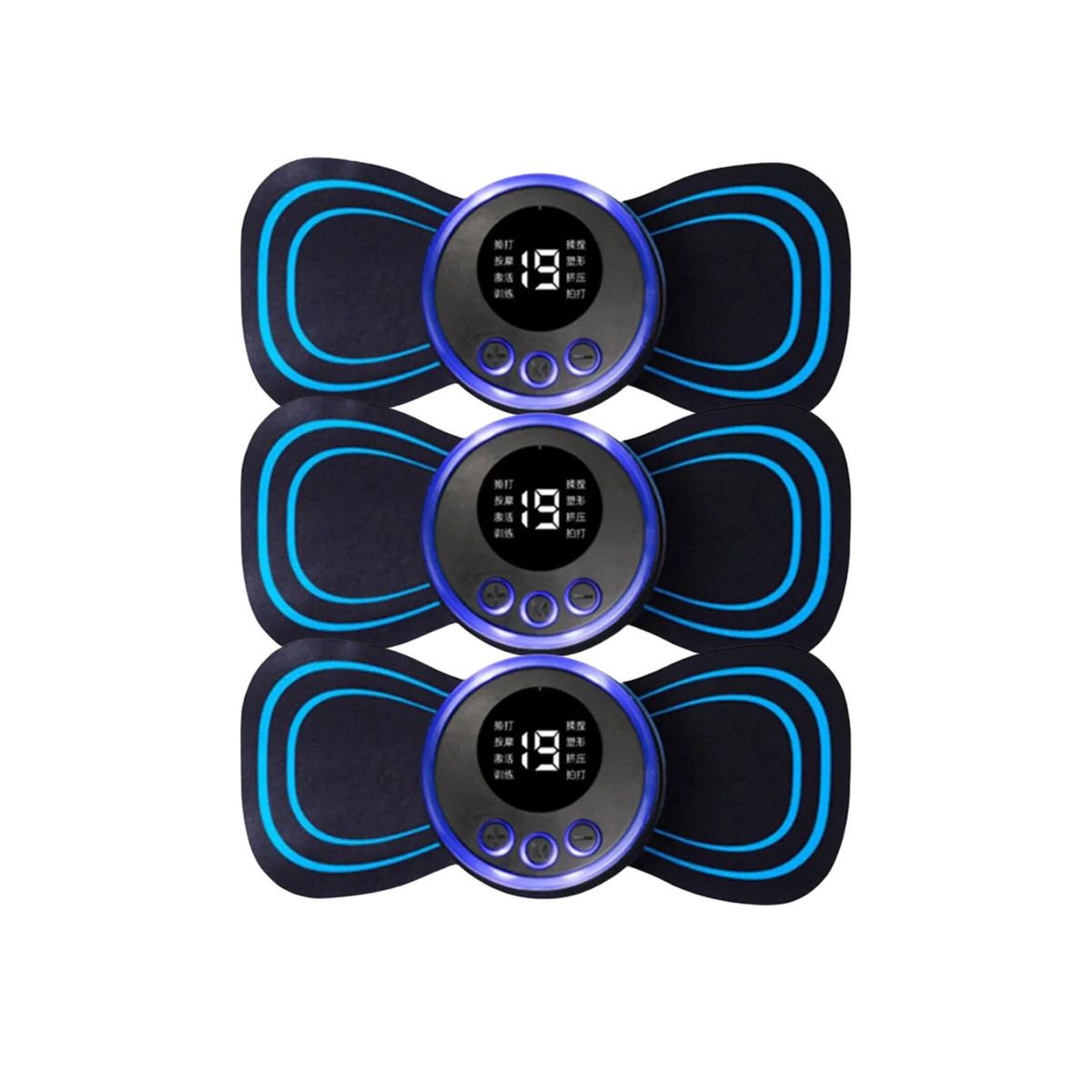 OEM - Masajeador Mariposa Electrico Por 3 Unidades  - Promueve La Circulación