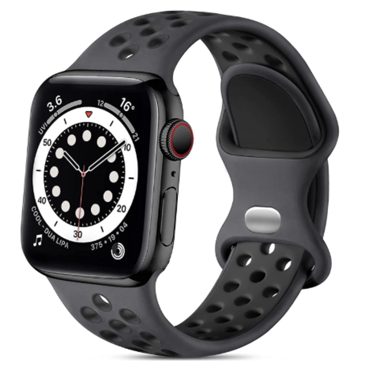 GENERICO - Correa  para apple watch 42mm - NEGRO