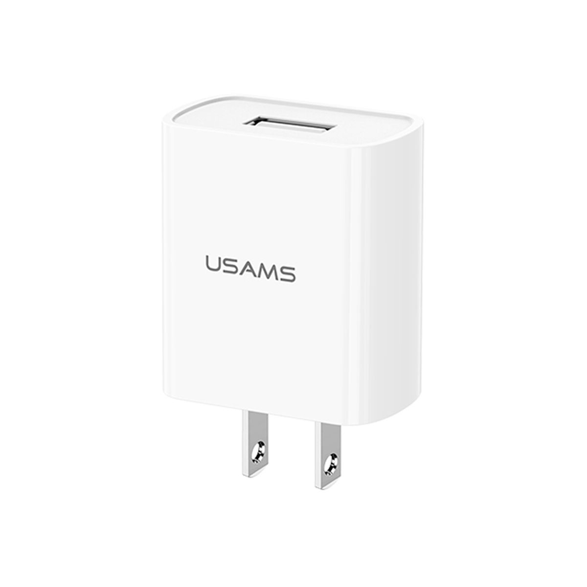 USAMS - Cargador Pared USB 21A Blanco USAMS T18