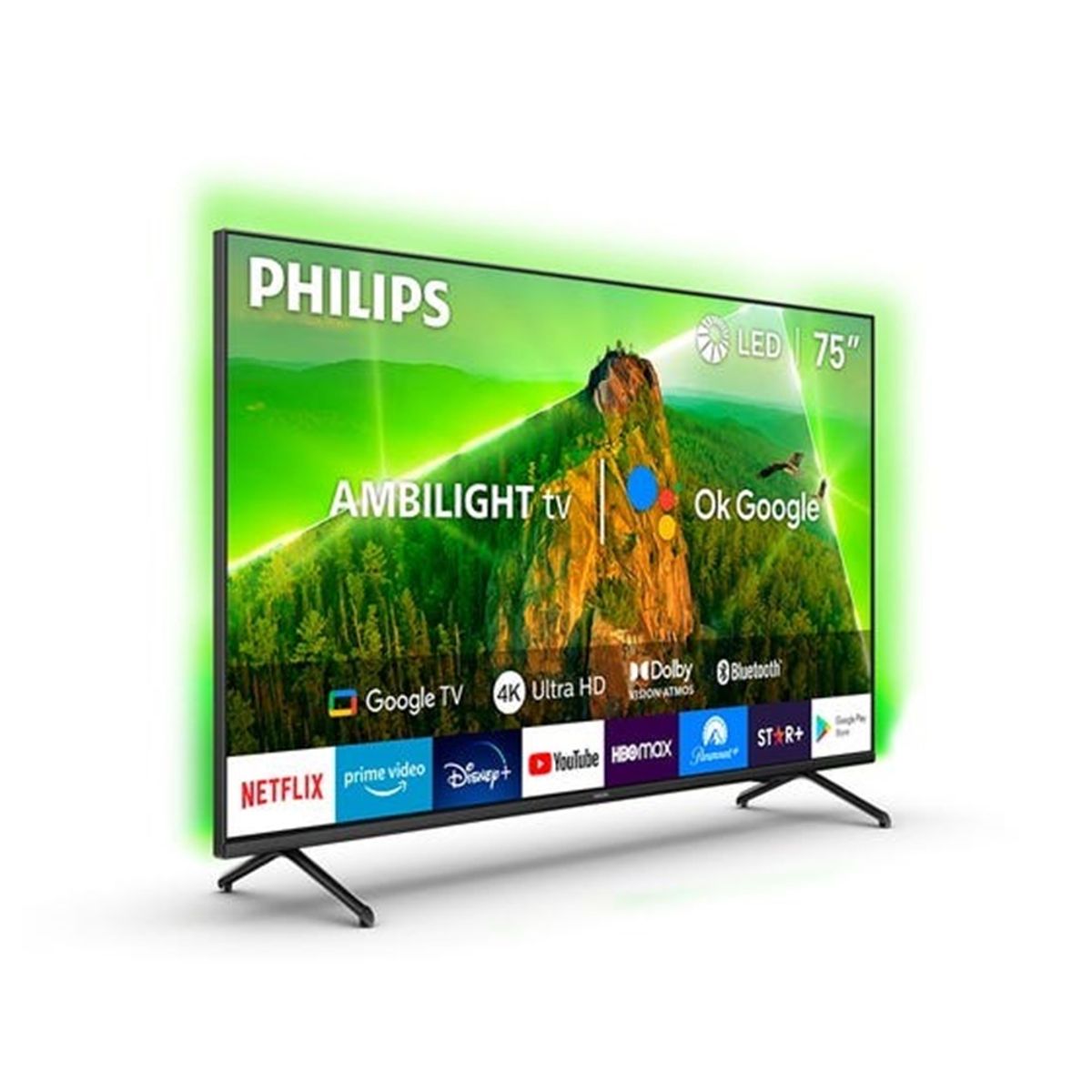 PHILIPS - TELEVISOR LED PHILIPS 75” UHD 4K 75PUD7908 AMBILIGHT TV