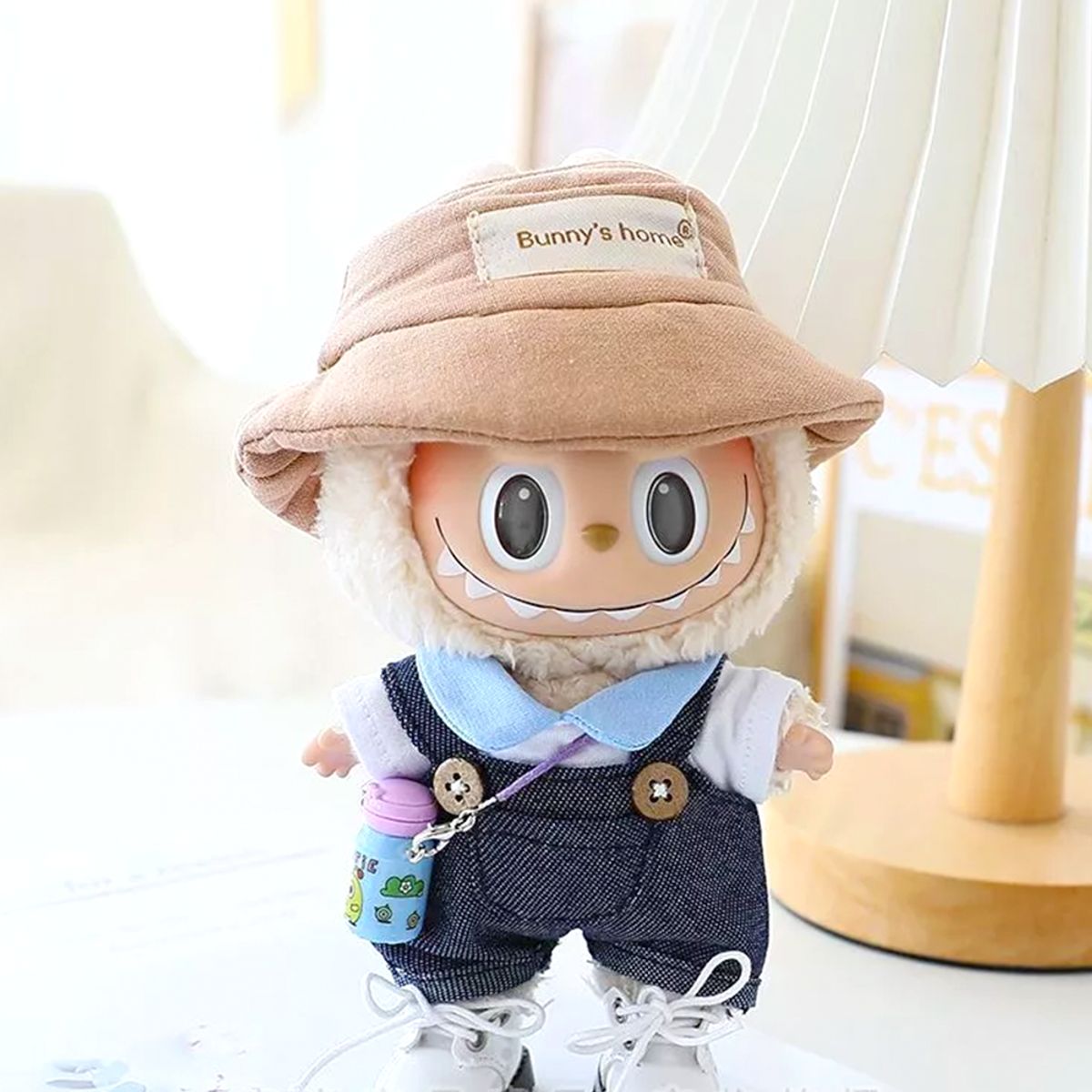 POP MART - Accesorio Labubu Tomatodo Celeste y Tapa Rosado