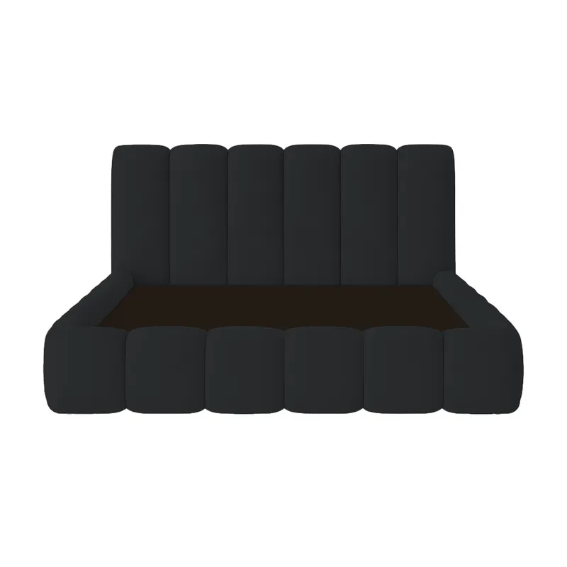 BARAKA HOME - Dormitorio Premium Nube 1.5 Plz - Negro