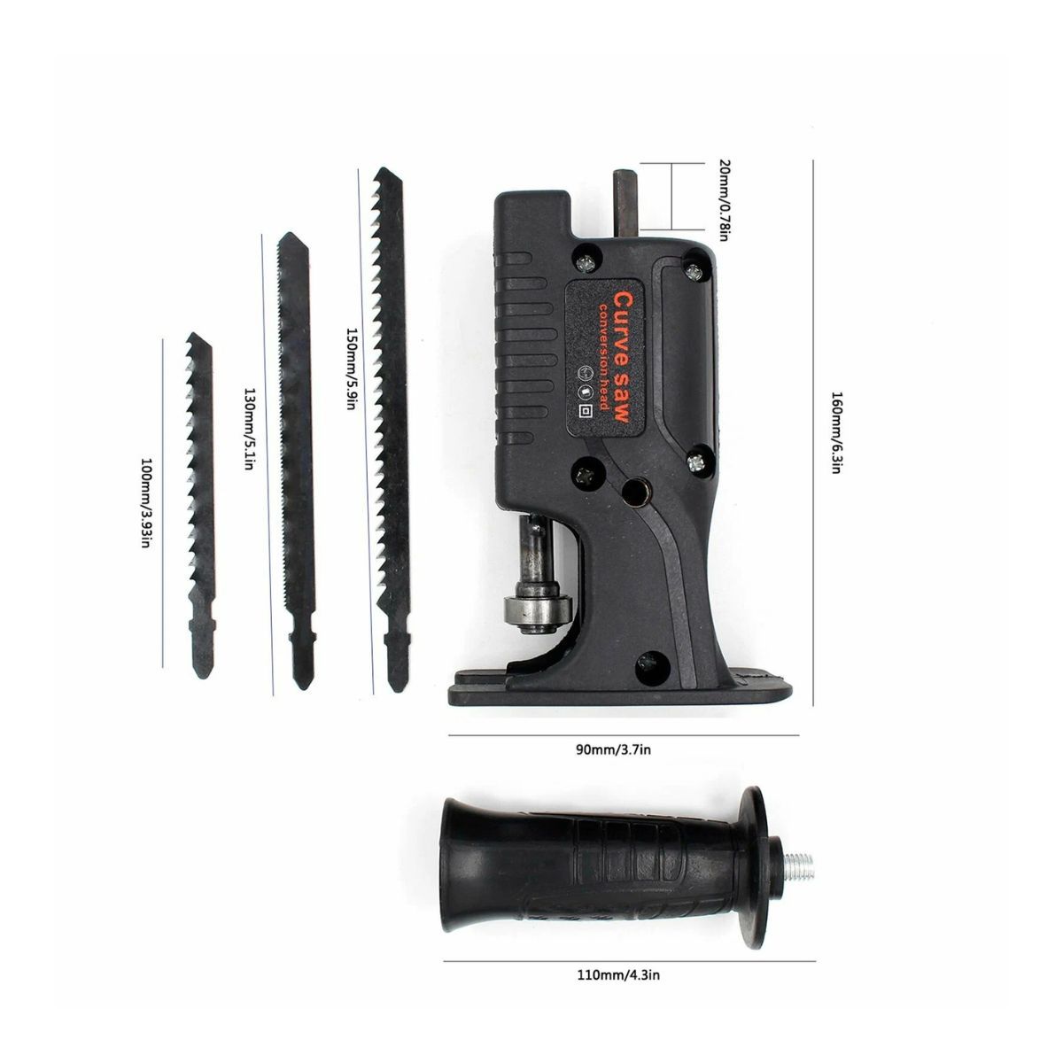 GENERICO - Adaptador Taladro Sierra Caladora