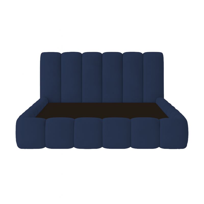 BARAKA HOME - Dormitorio Premium Nube 1.5 Plz - Azul marino