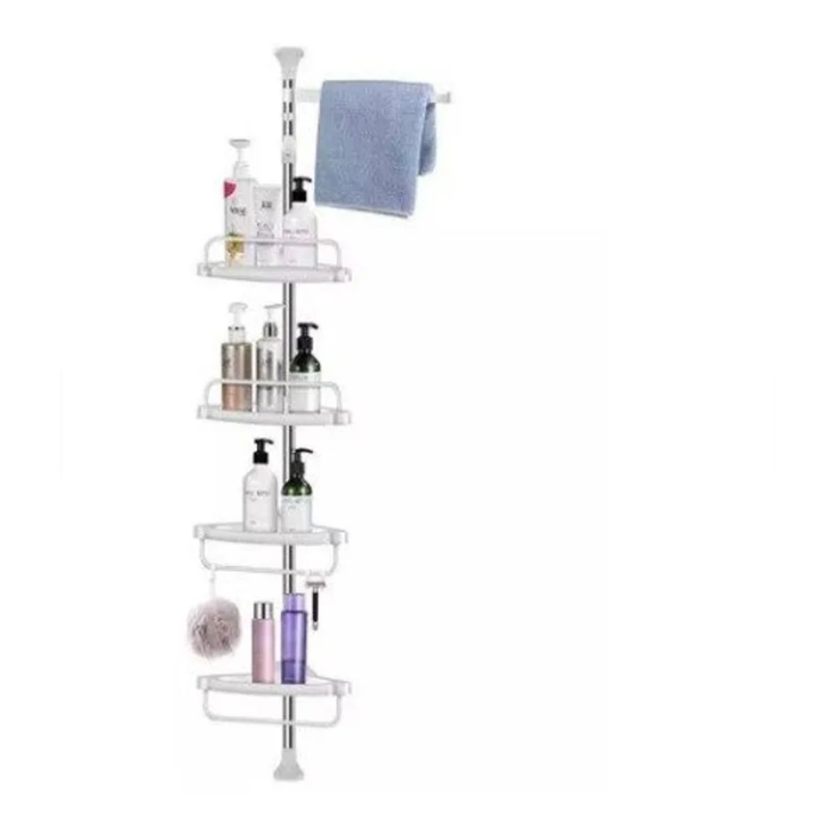 GENERICO - Organizador Esquinero de Baño Ducha