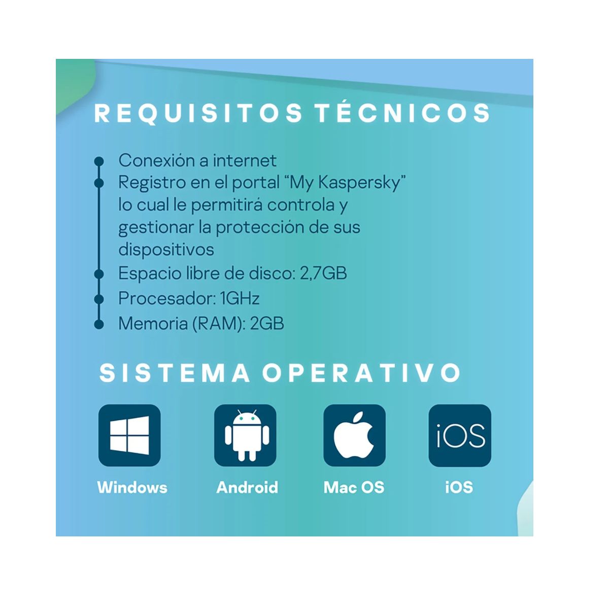 KASPERSKY - Antivirus Kaspersky Standard 1 Dispositivo 1 Año