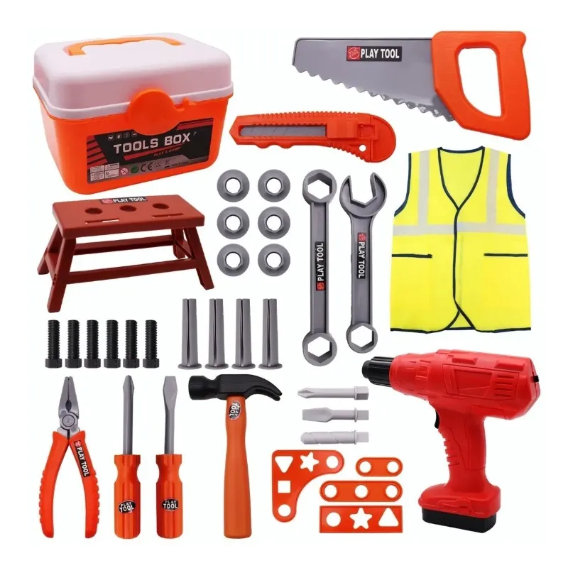 GIOIO - Juego De Herramientas De Juguete Para Niños 30+ Pzs