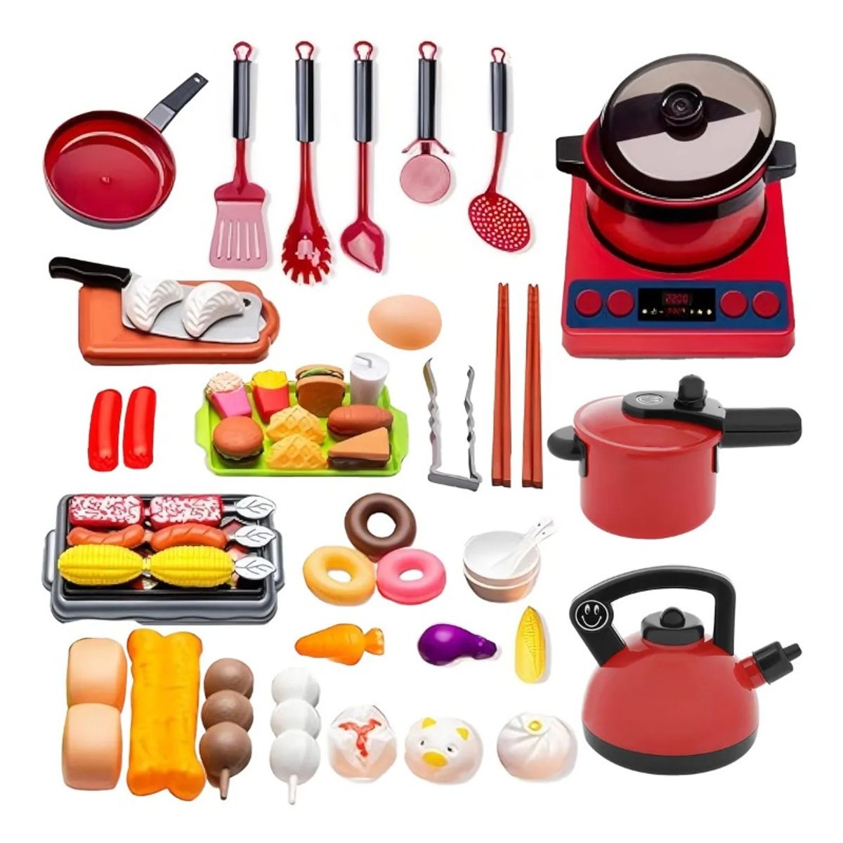 GIOIO - 61pcs Cocinas De Juguete Simulació Para Niñasregalo Niña