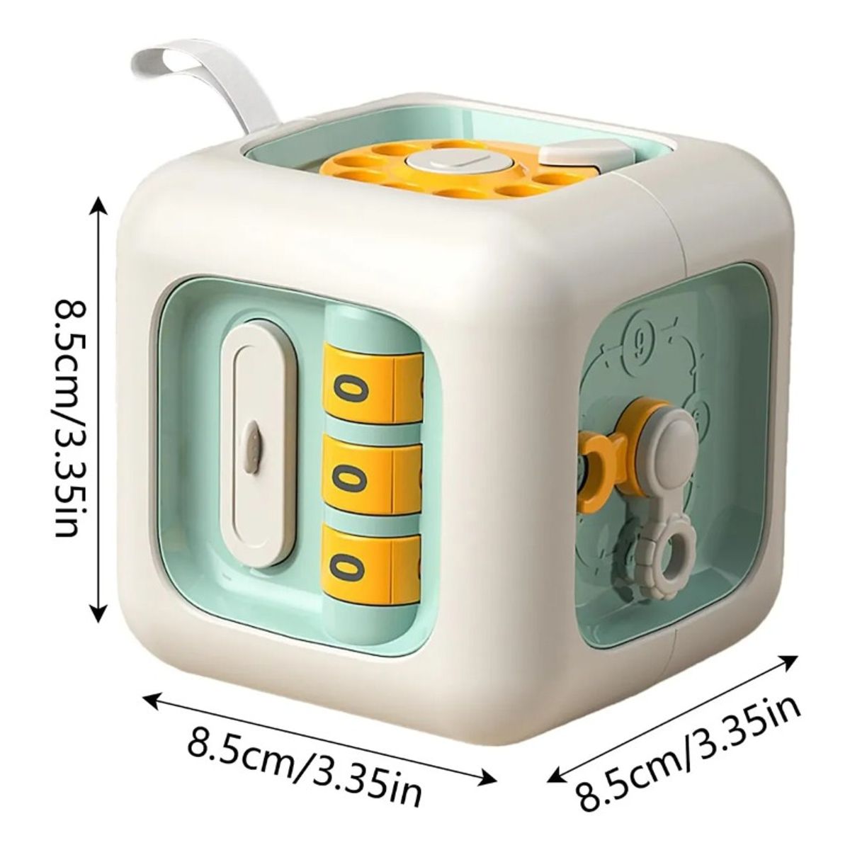 GIOIO - Cubo Didáctico Educativo Montessori Juguete 6 En 1 Para Bebé