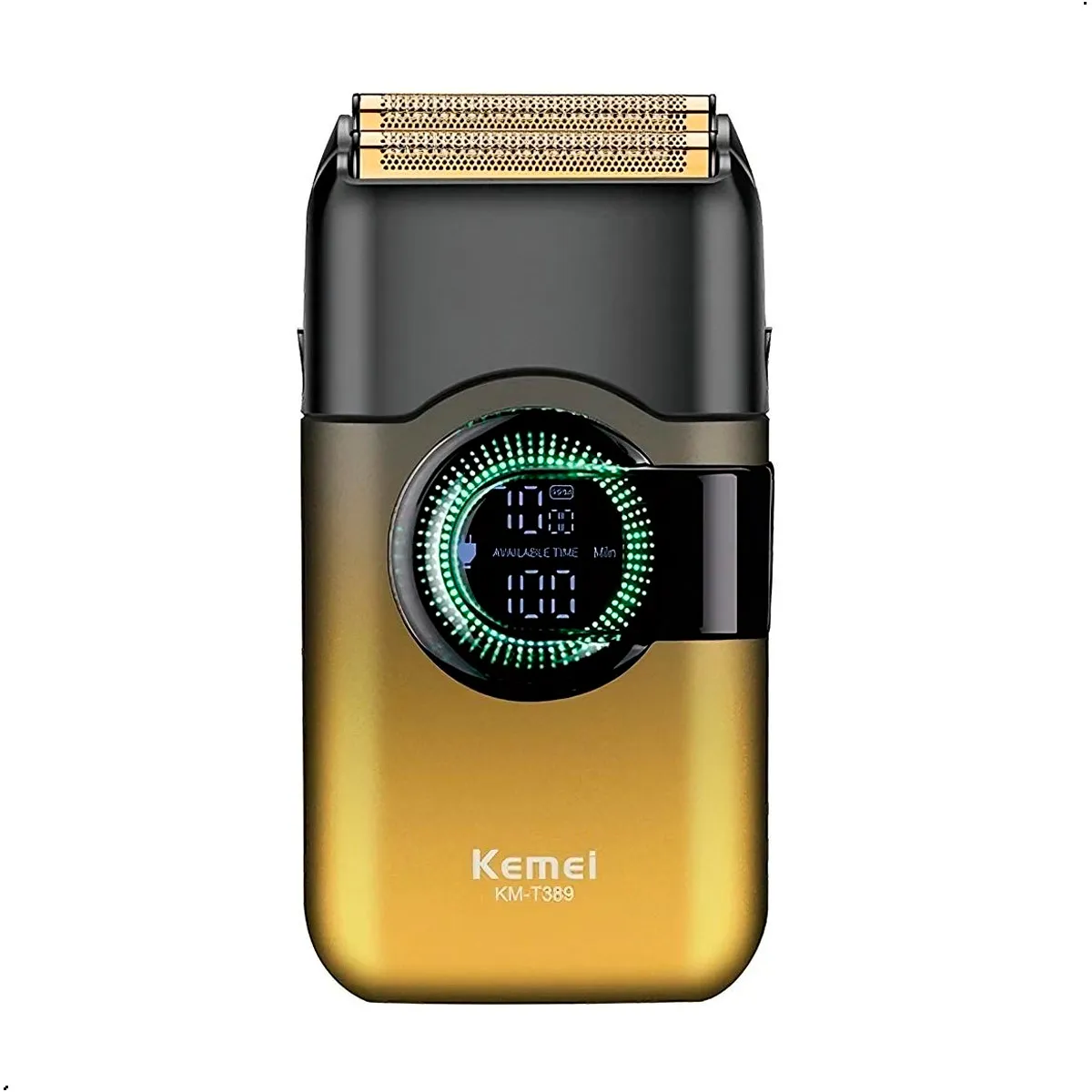 KEMEI - Maquina Cortadora Afeitadora Shaver Kemie KM T389 7500 RPM