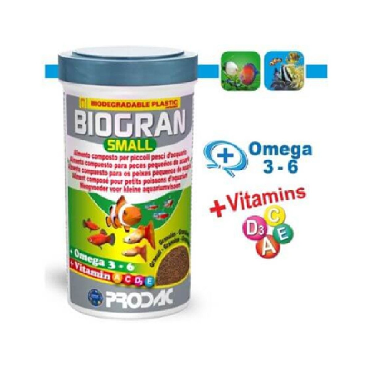 GENERICO - Alimento completo peces tropicales pequeños x 130grs