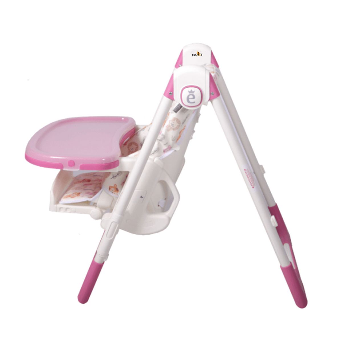 EVEZO - Silla de Comer Graduable NELLY PINK