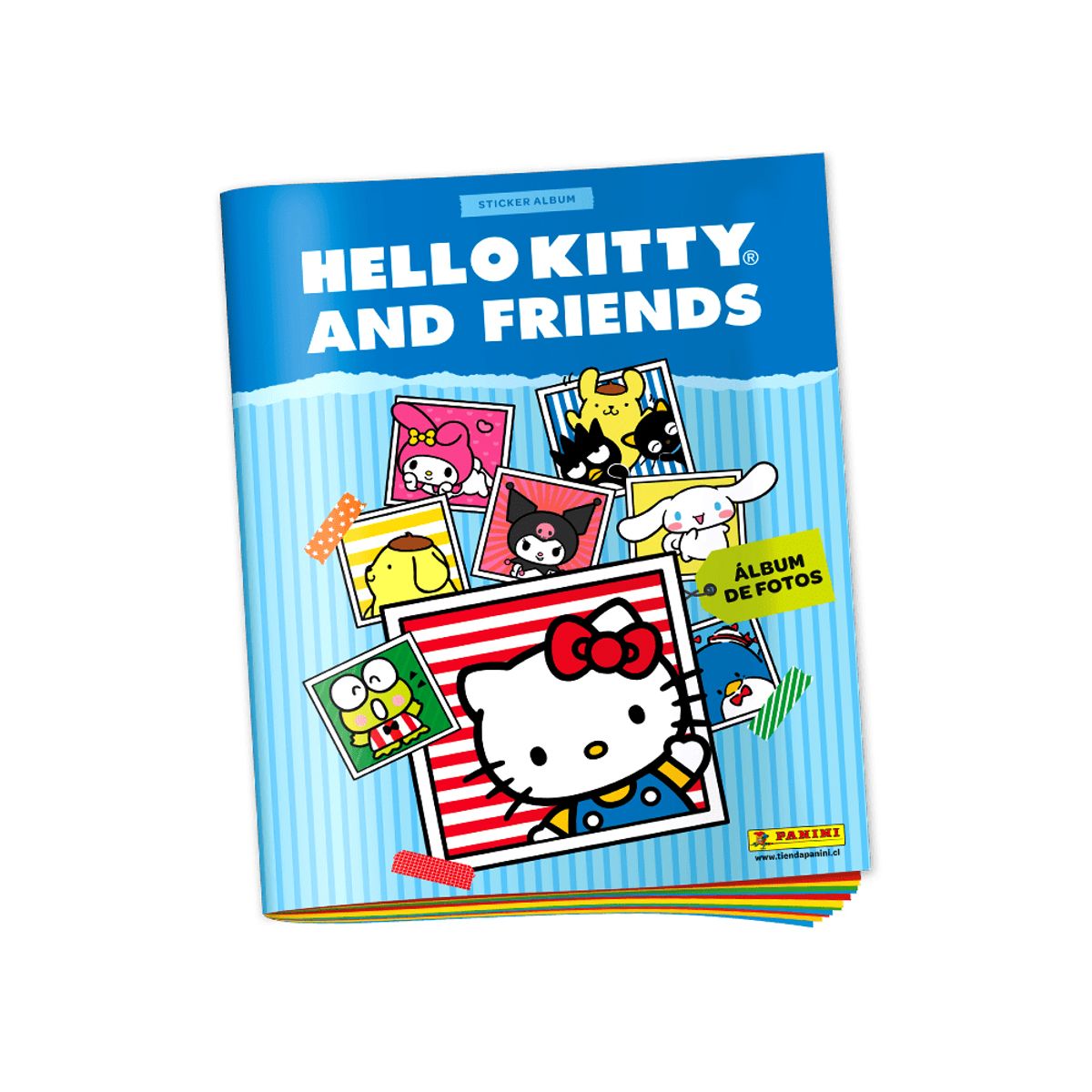 PANINI - ALBUM HELLO KITTY 2025 ALBUM TAPA BLANDA + PAQUETON 50 SOBRES