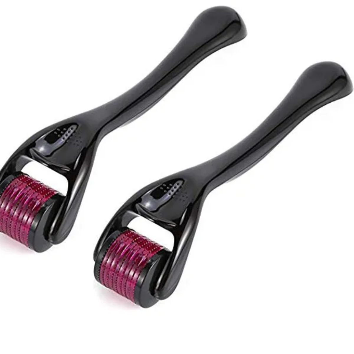 GENERICO - 02 Derma Roller Micro 540 Agujas Para El Cuidado Rostro