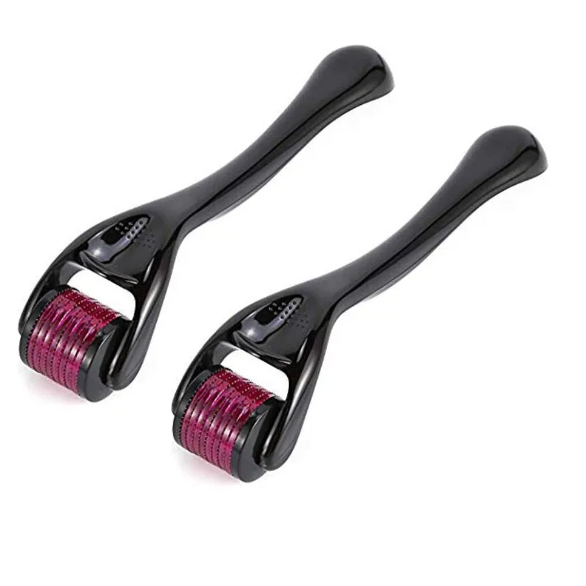 GENERICO - 02 Derma Roller Micro 540 Agujas Para El Cuidado Rostro