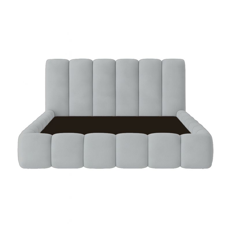 BARAKA HOME - Dormitorio Premium Nube King - Gris claro